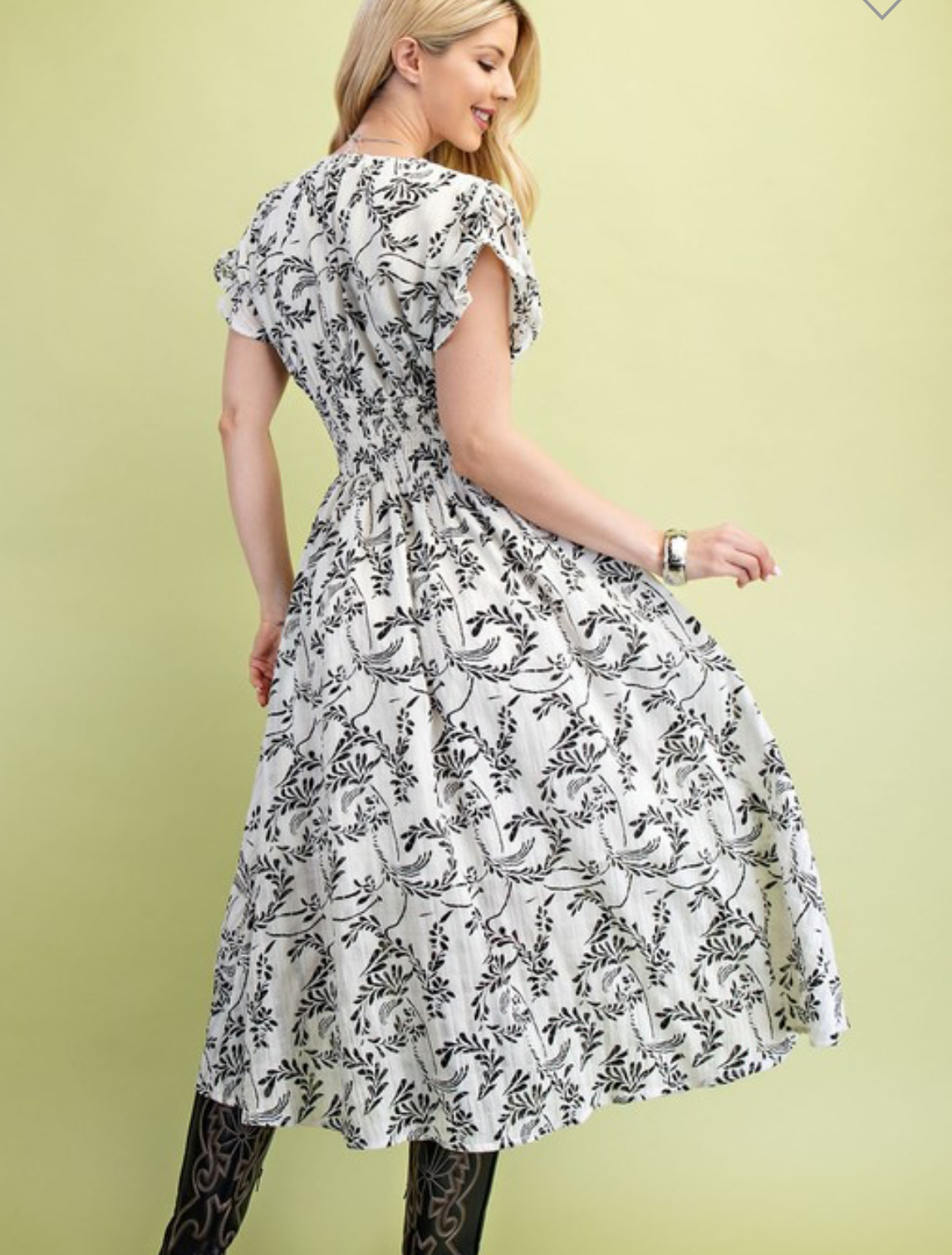 Mabel MIDI floral dress