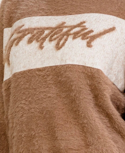 Greta grateful sweater