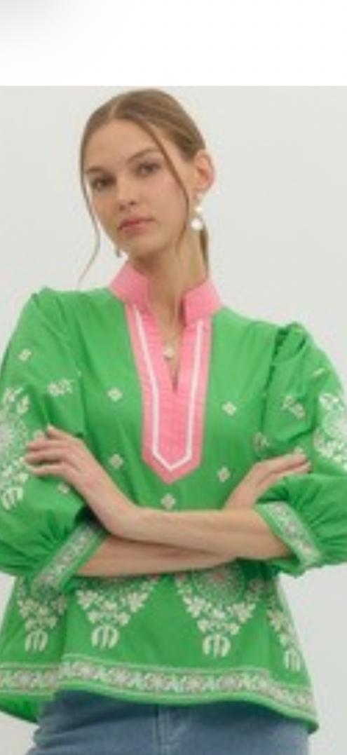 Esmer embroidered spring top