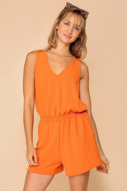 Summer Days Airflow Game Day Romper