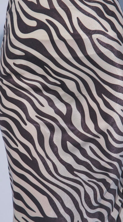 Zebra skirt
