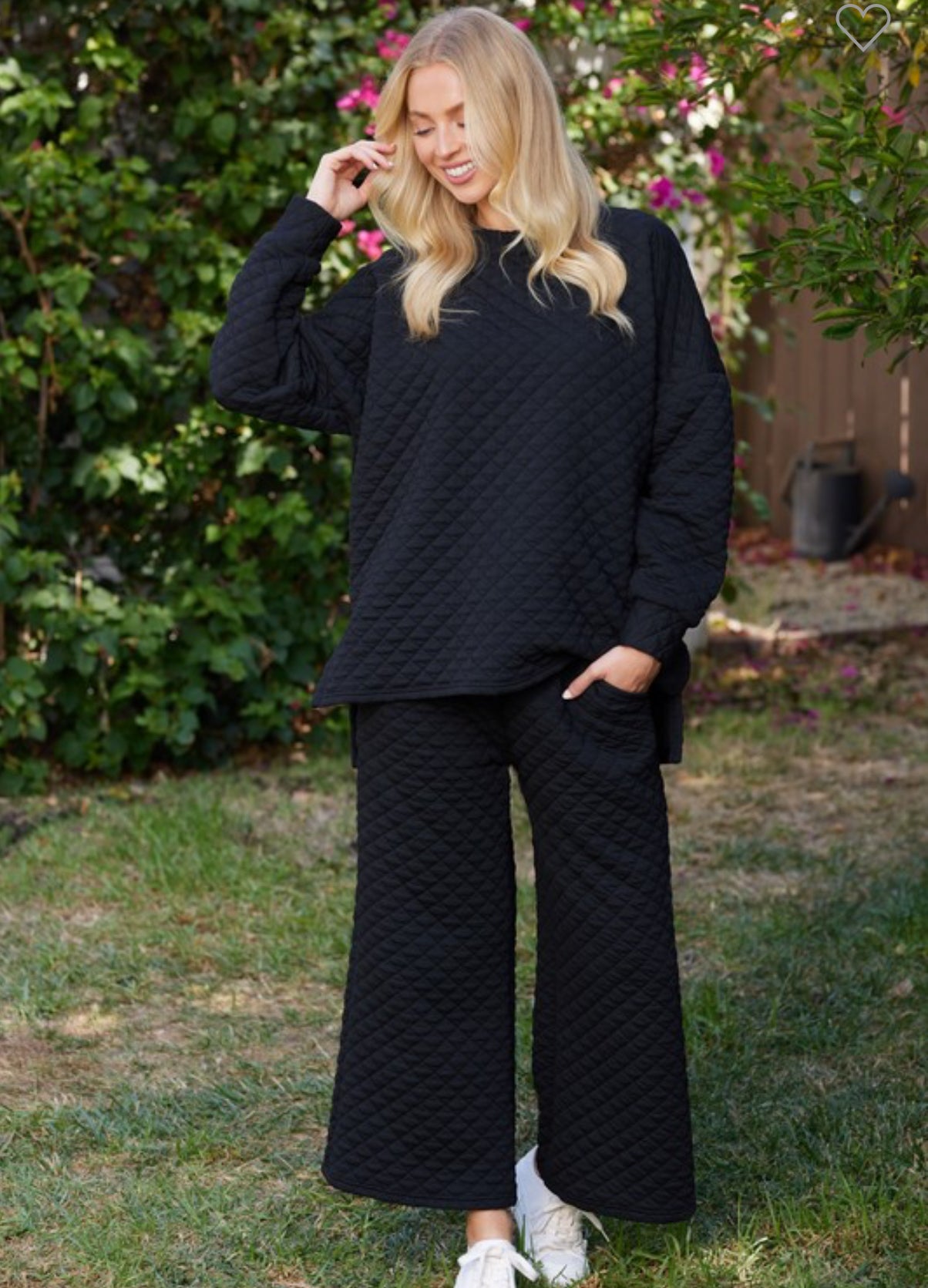 Quilted travel set