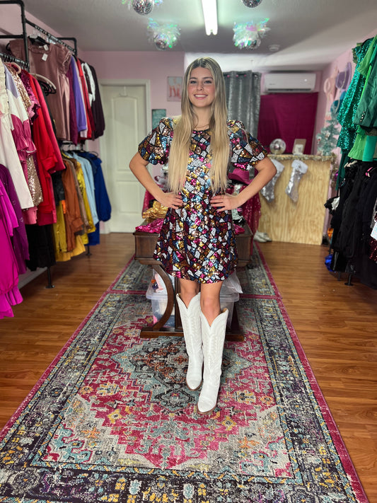 Kaleidoscope dress