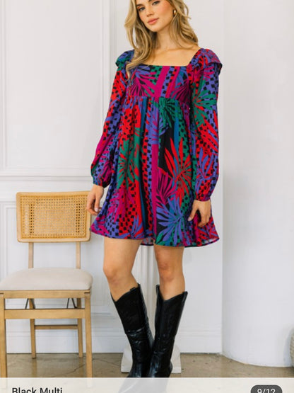 Lohan leaves baby doll dress