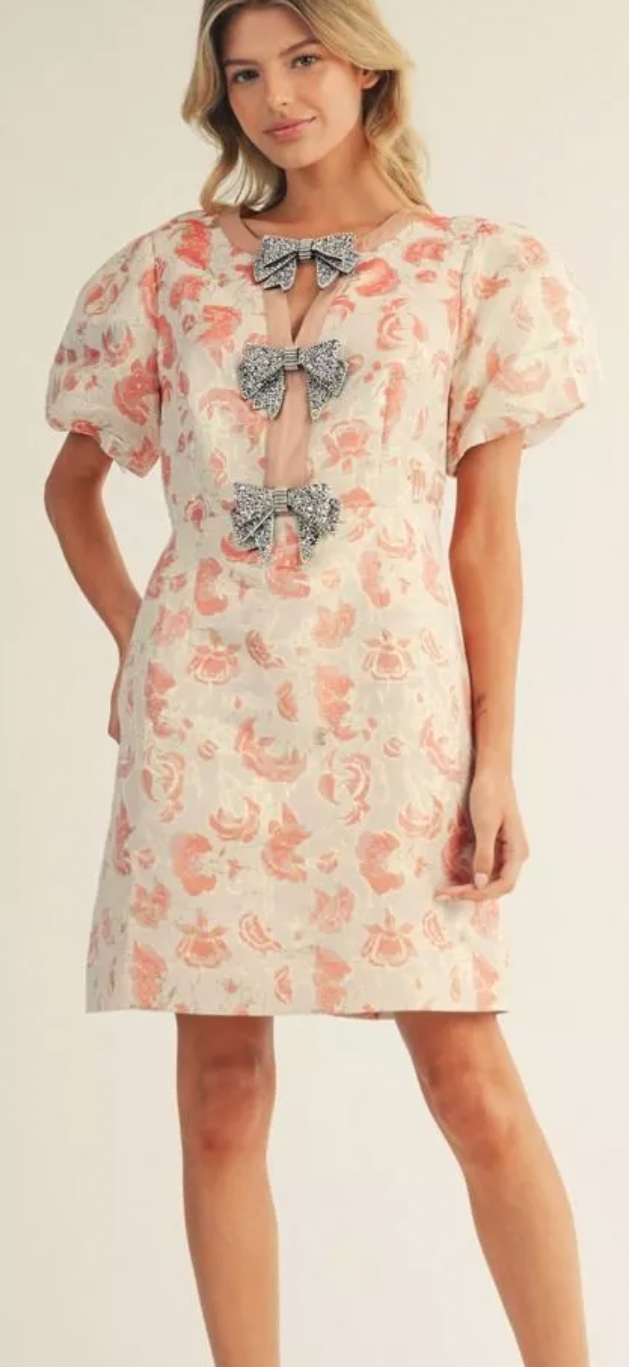 Blushing rose dress