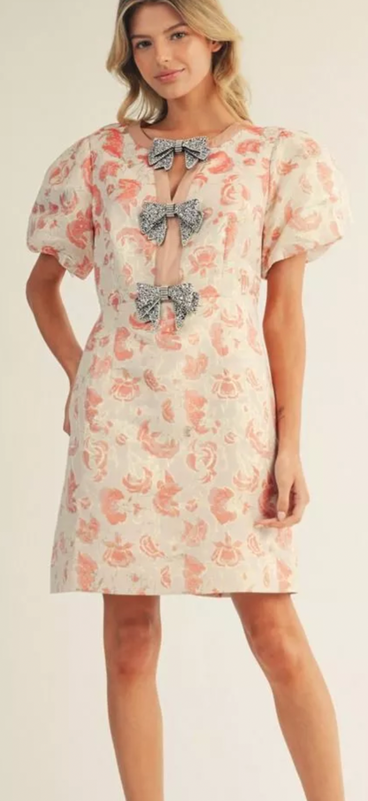 Blushing rose dress