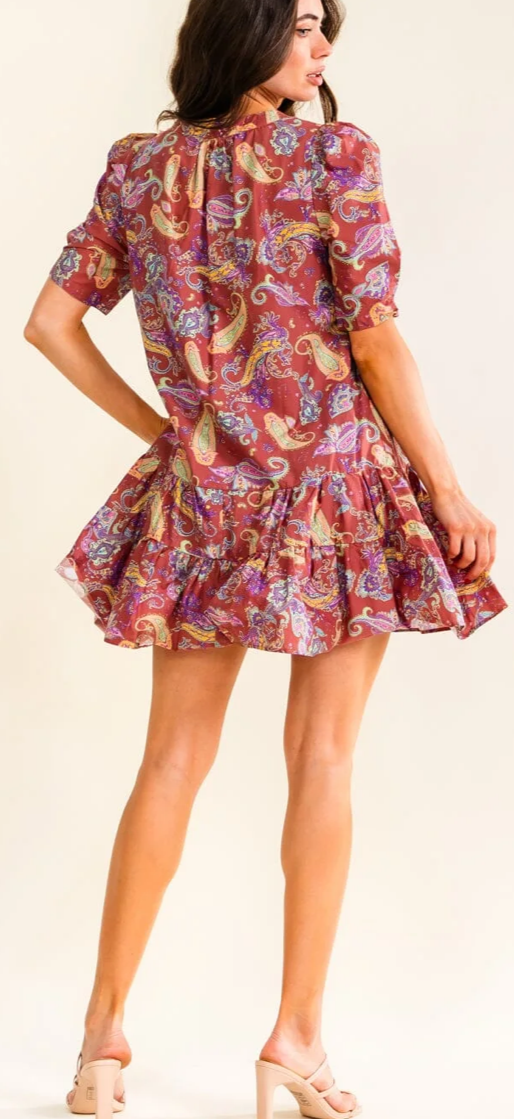 Priss Entro paisley dress