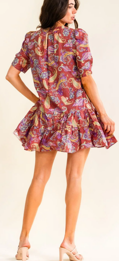 Priss Entro paisley dress