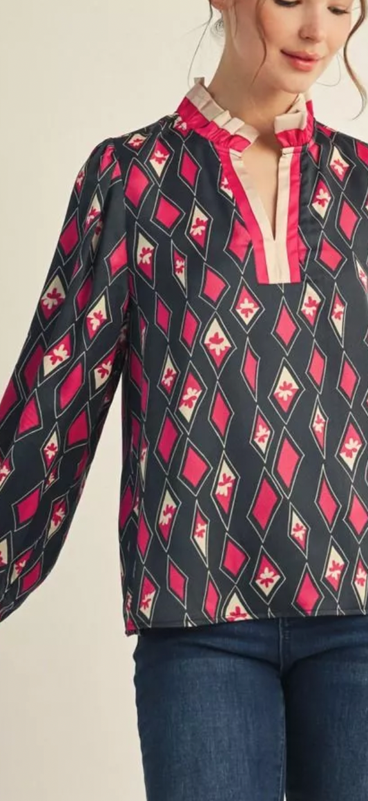 Diamante top