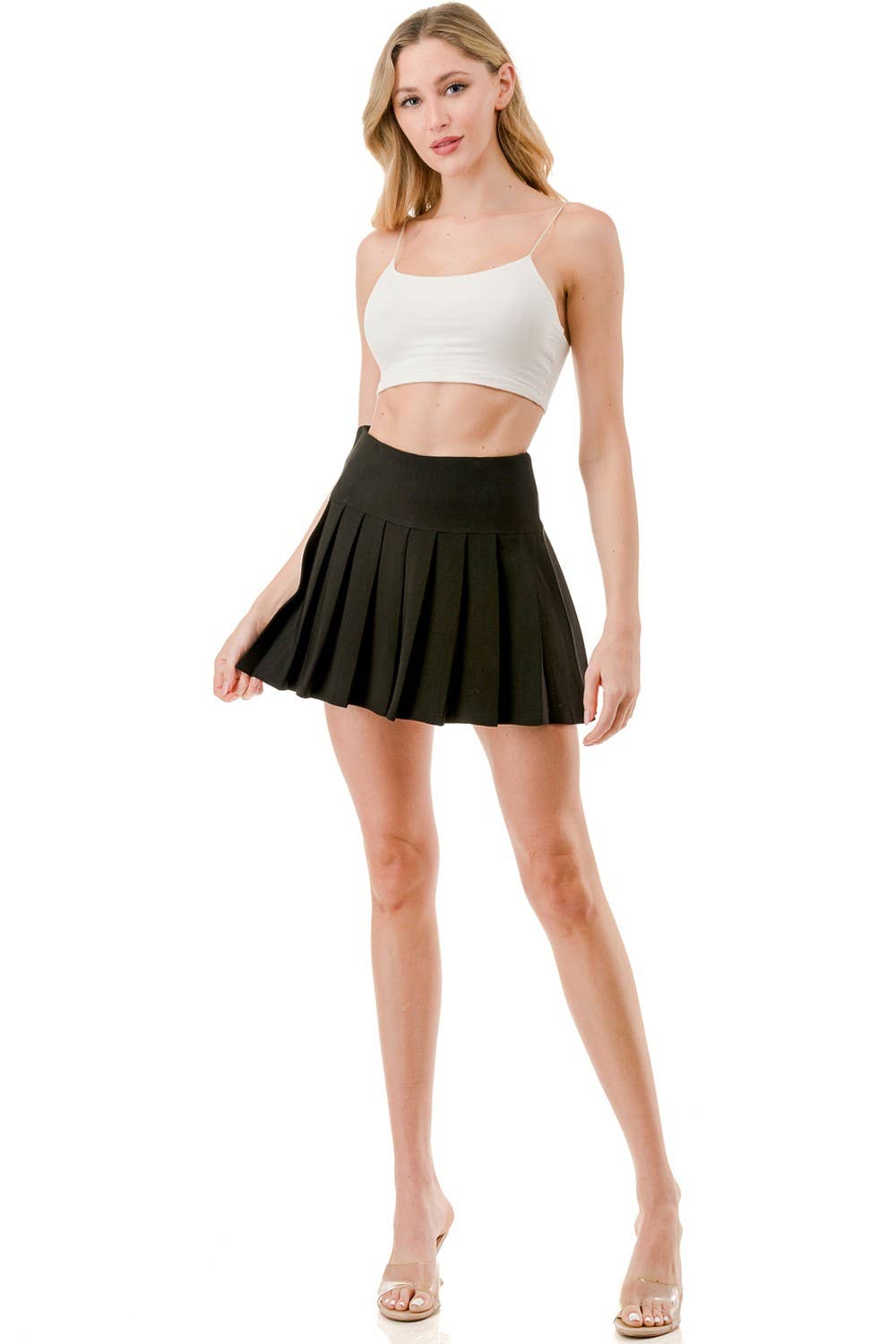 SCU15 SKORT SCUBA PLEATED SKORT