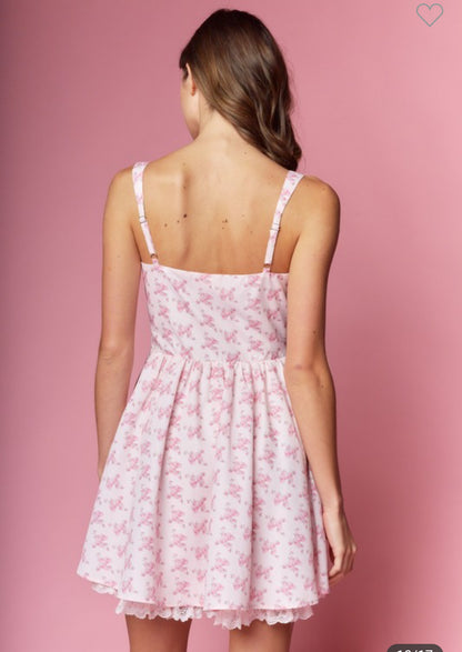 Ciara coquette mini dress