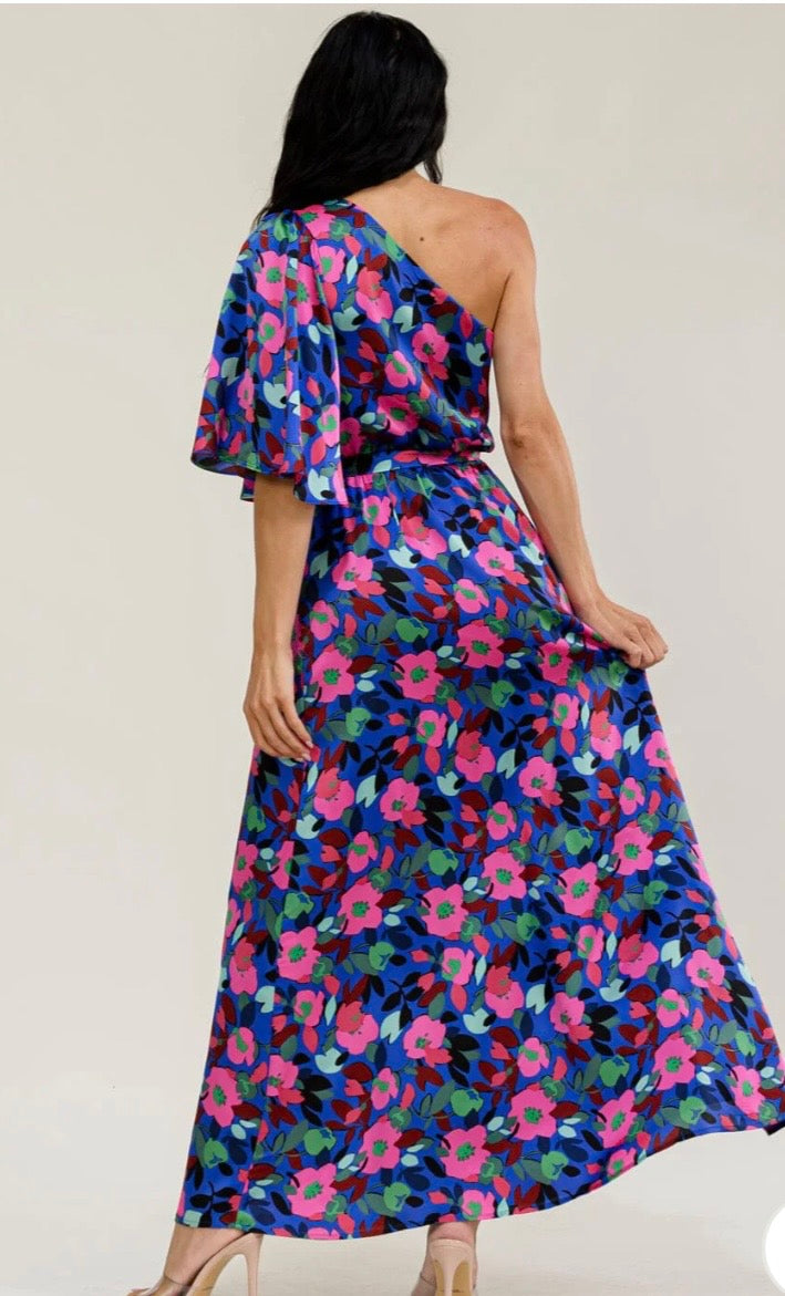 Ruth romance one shoulder dress