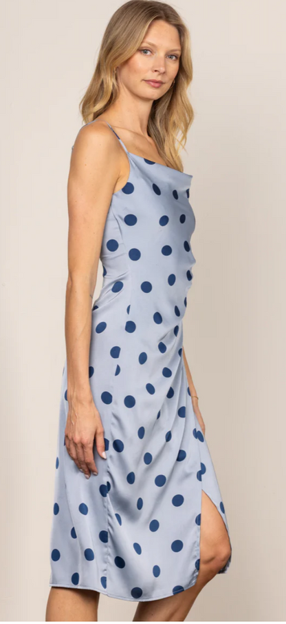 Polka Lot blue
