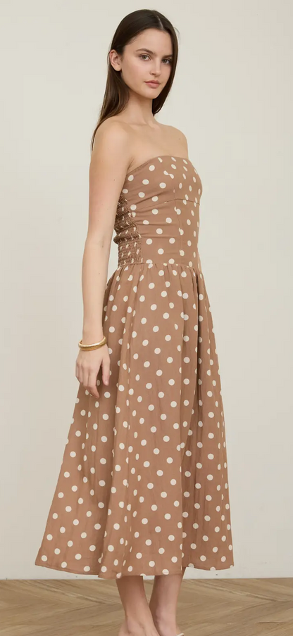 Spot on Maxi sleeveless dress