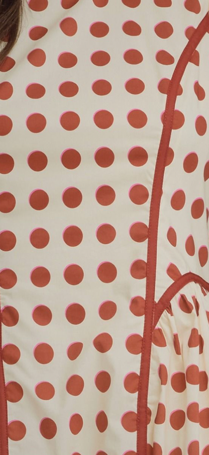 Sierra polka dot dress