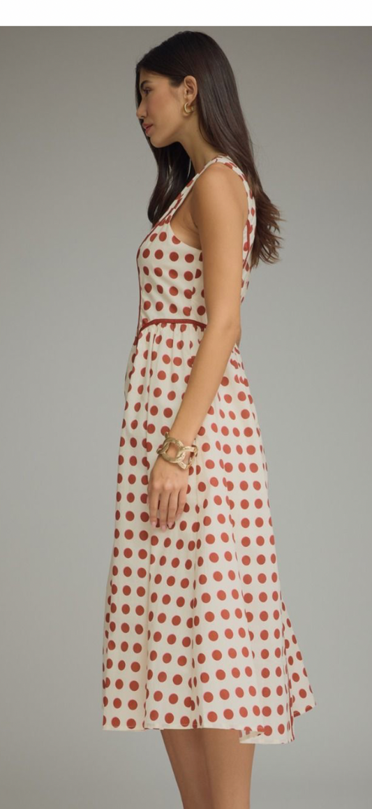 Sierra polka dot dress