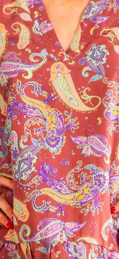 Priss Entro paisley dress
