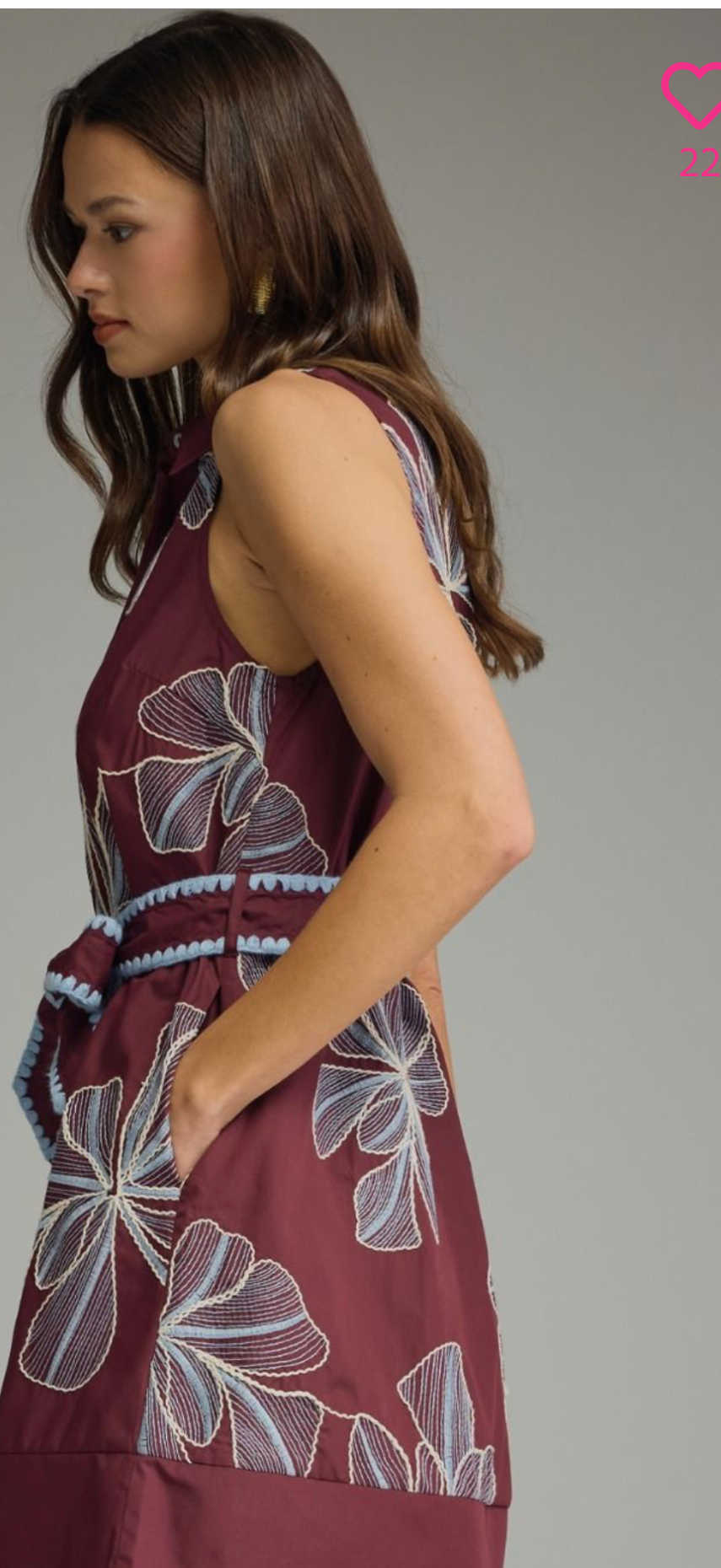 Ellie embroidered dream dress