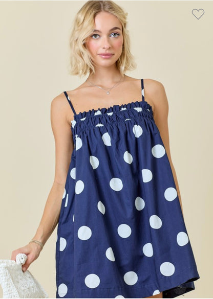 Pau polka dot dress