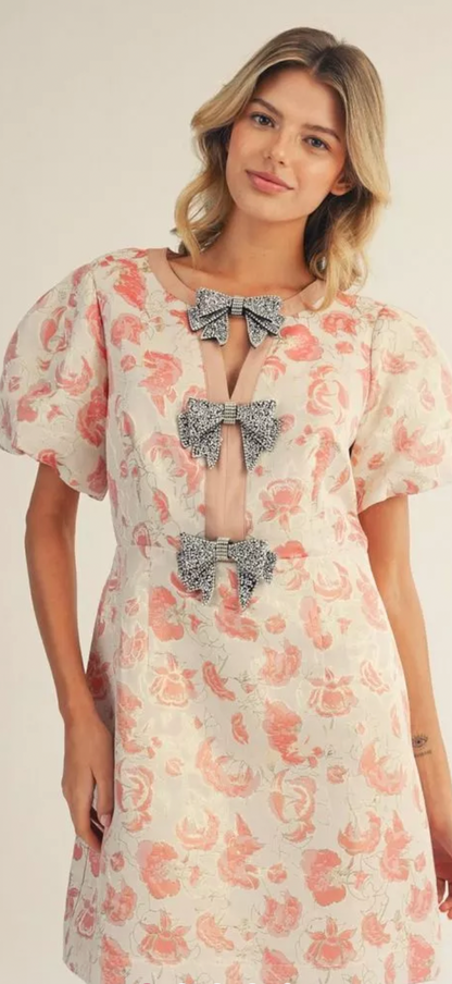 Blushing rose dress