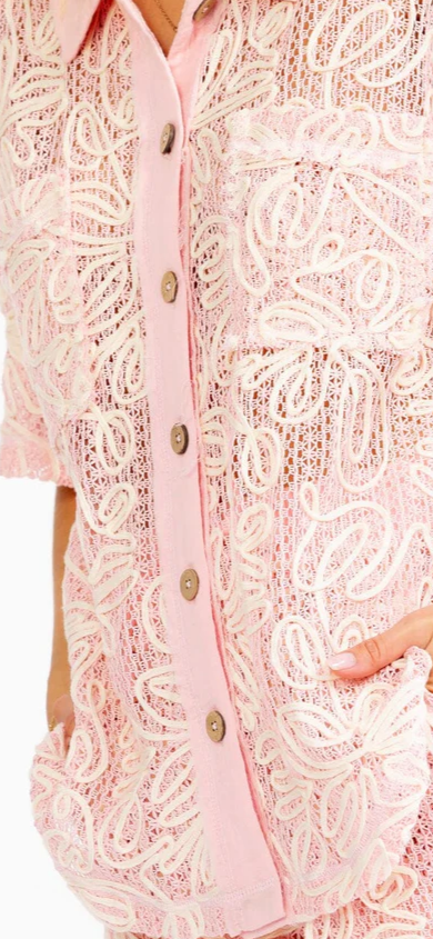 Crochet short set