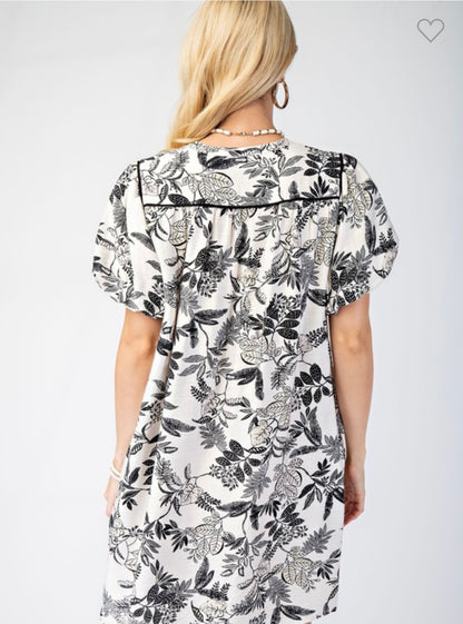 Willow wildflowers dress