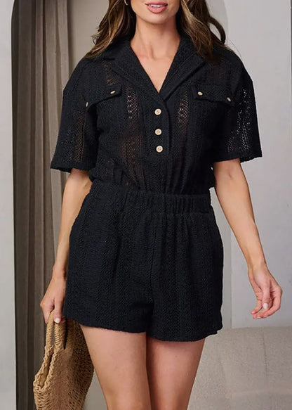 Kaylee knitted romper
