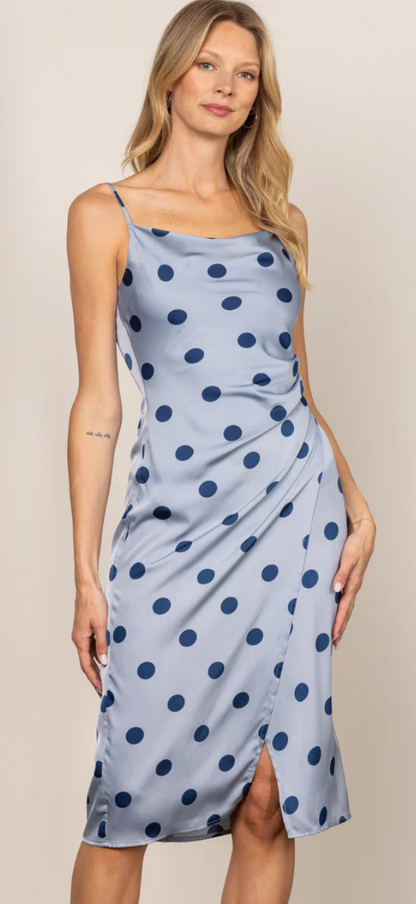 Polka Lot blue