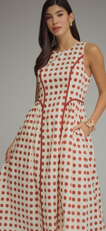 Sierra polka dot dress