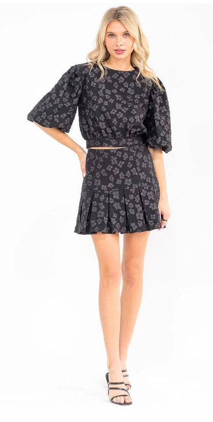 Tina two piece skirt set
