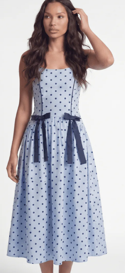 Dot on dress