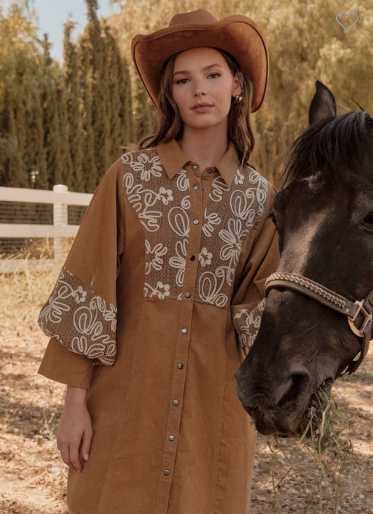 Delaney drama sleeve dress