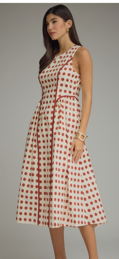 Sierra polka dot dress