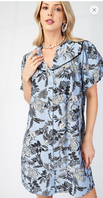Willow wildflowers dress