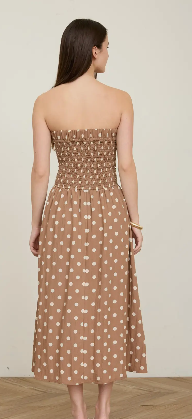 Spot on Maxi sleeveless dress