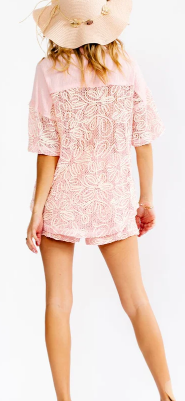 Crochet short set
