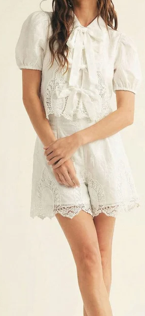Christine crochet 3 piece set