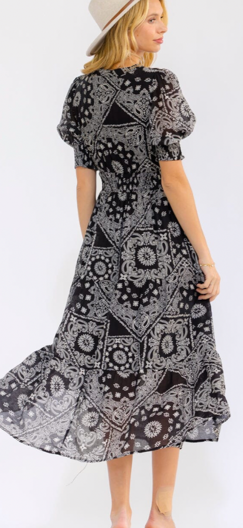 Western bandana dress