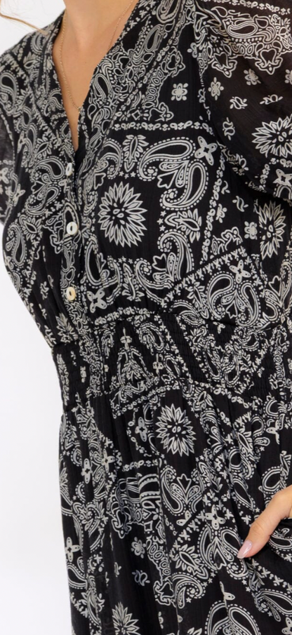 Western bandana dress