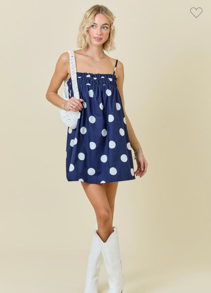 Pau polka dot dress