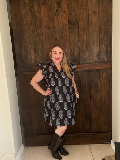 Parker paisley dress