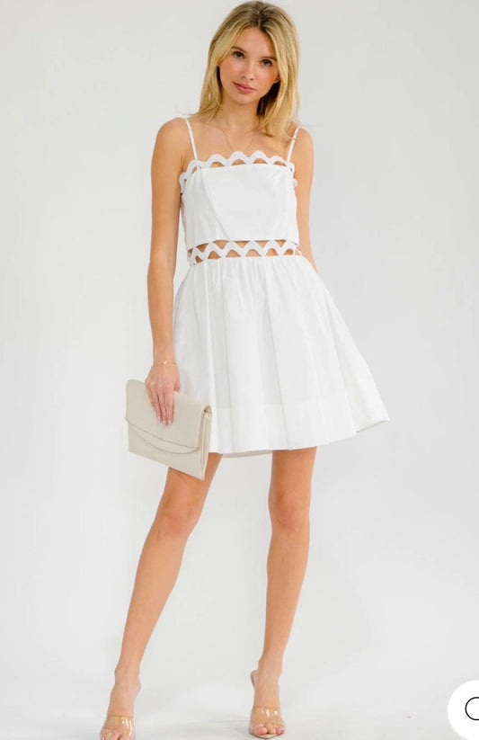 Polly cut out Dress