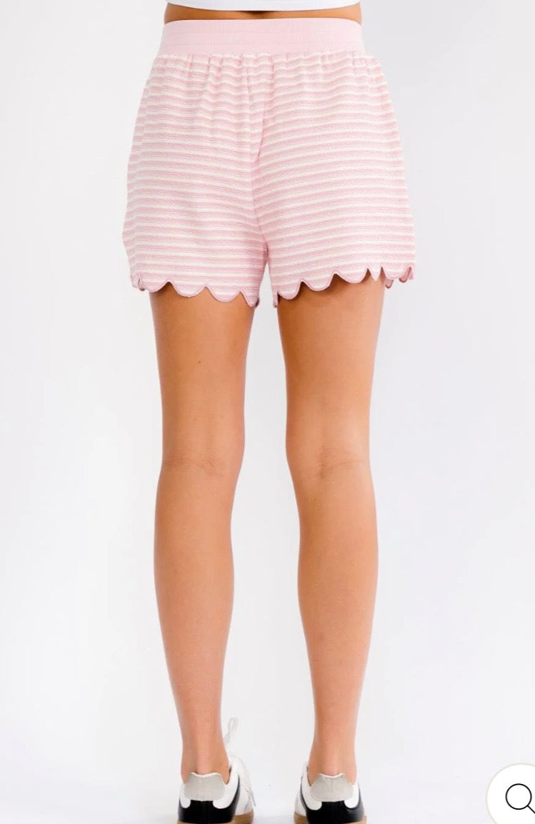 Dixie bow scalloped shorts