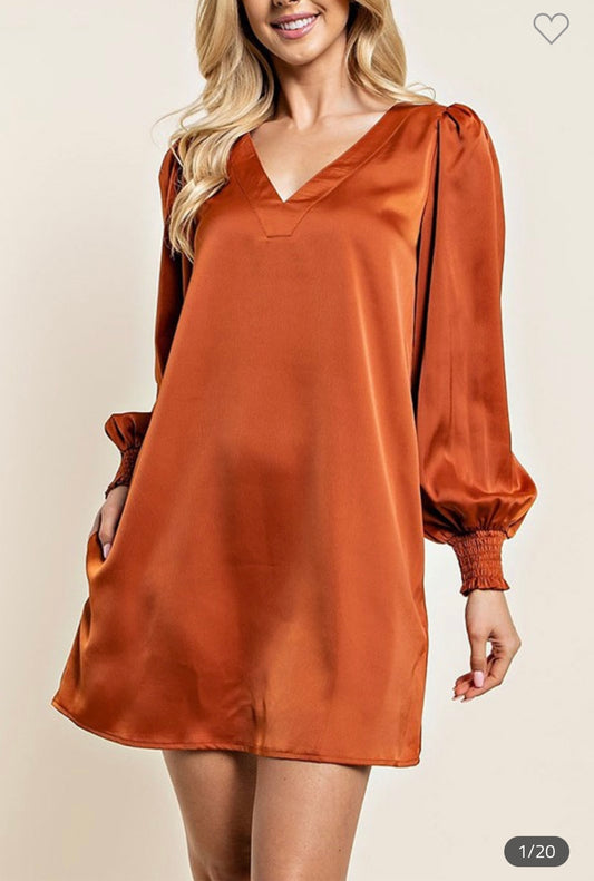 Vavavoom v neck dress