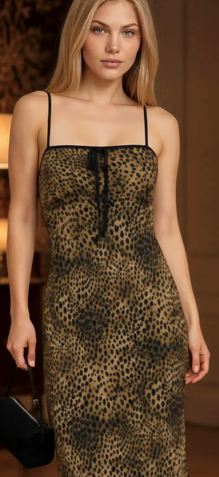 Leopardlishis dress