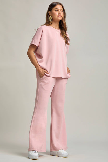 Polly Poncho Top + Bell Bottom Modal Set